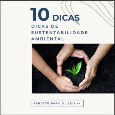 10 Dicas de Sustentabilidade Ambiental